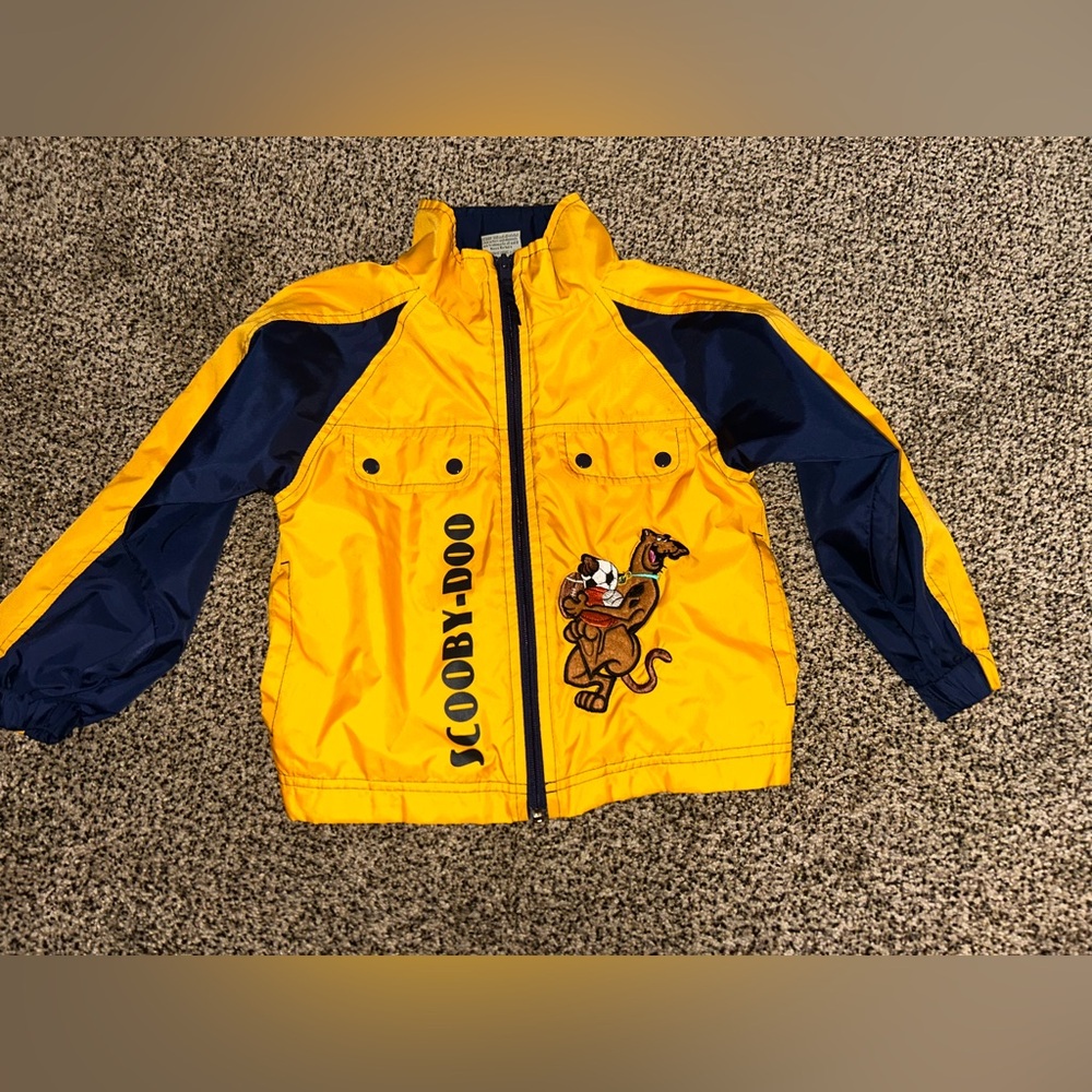 Vintage Scooby-Doo Kids Windbreaker